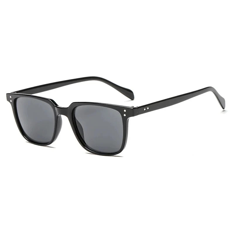 New Leopard Dark Green Square Sunglasses Man Shades Male Sun Glasses Brand Designer Travel Vintage Sun Glasses Oculos De Sol