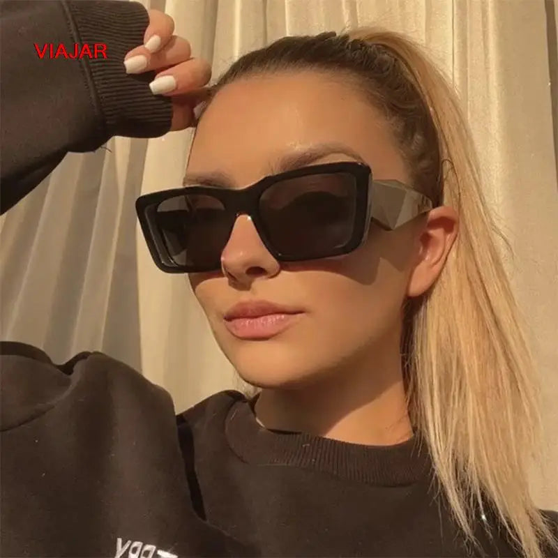 Trendy Cat Eye Designer Sunglasses Women 2025 Fashion Vintage Sun Glasses Woman Shades Eyewear Famale Lentes De Sol Mujer